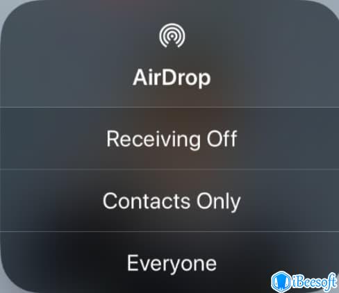 airdrop not working on iphone