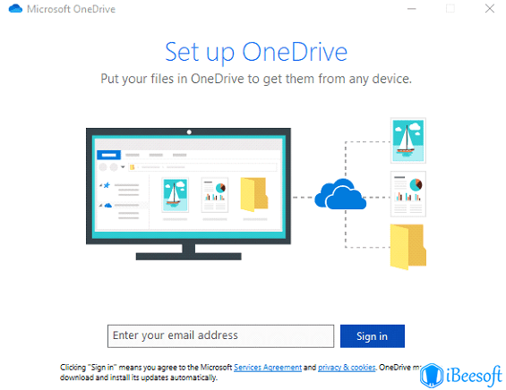 how to backup pc to onedrive