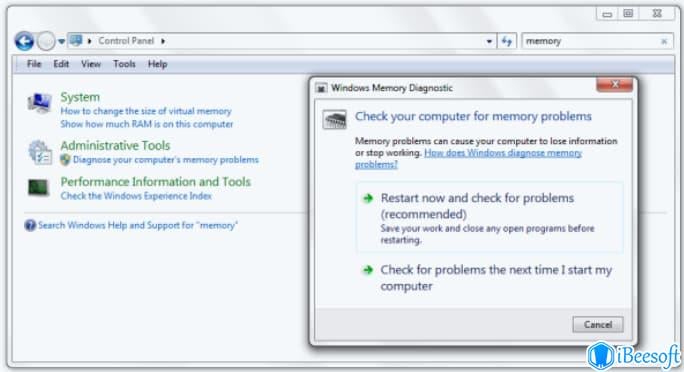 what command will open the memory diagnostics utility what command will open the memory diagnostics utility