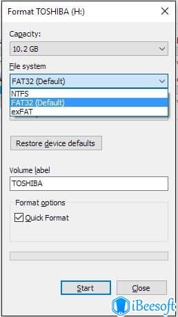 windows 10 format usb drive fat64 windows 10 format usb drive fat64