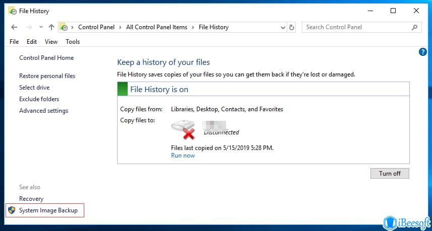 windows 10 system image