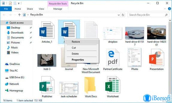 ibeesoft data recovery hw to view deleted videos