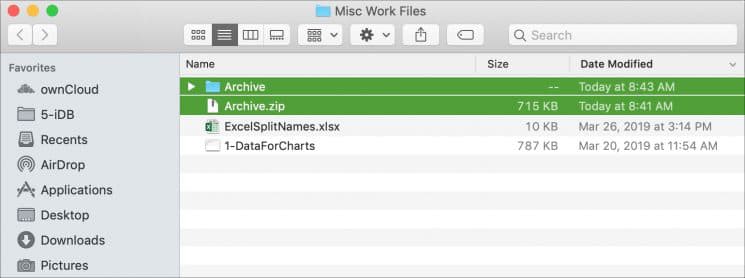 zip software for macs