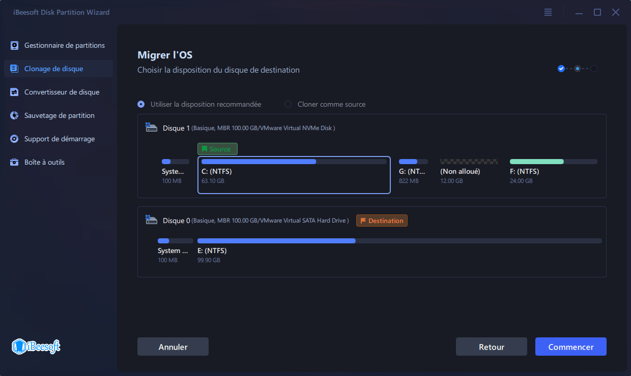 4 façons de migrer/déplacer/transférer Windows 10/11 vers un SSD