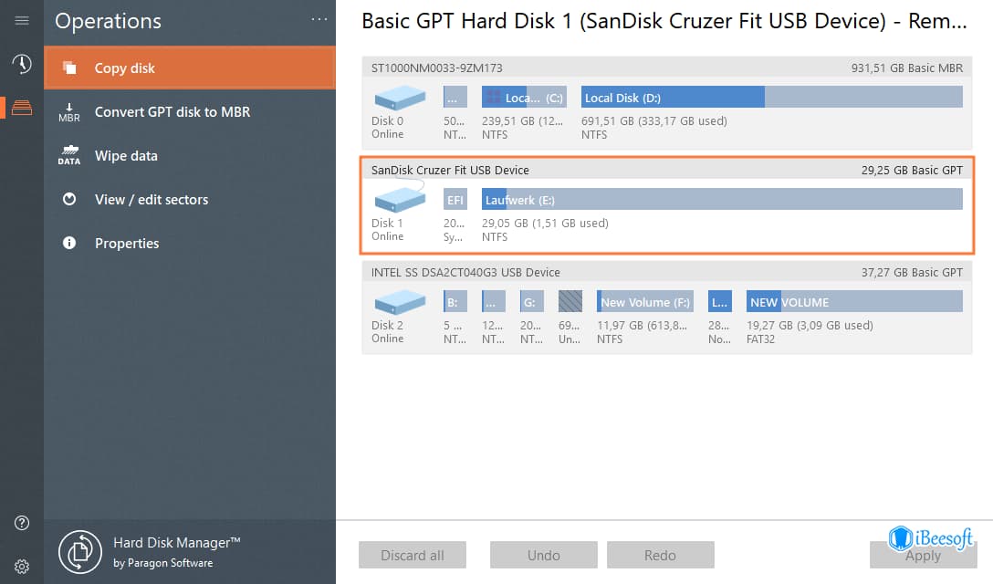 Logiciel de clonage SanDisk SSD pour cloner le disque dur