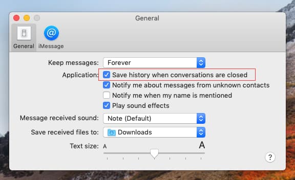 how to recover old imessages on mac