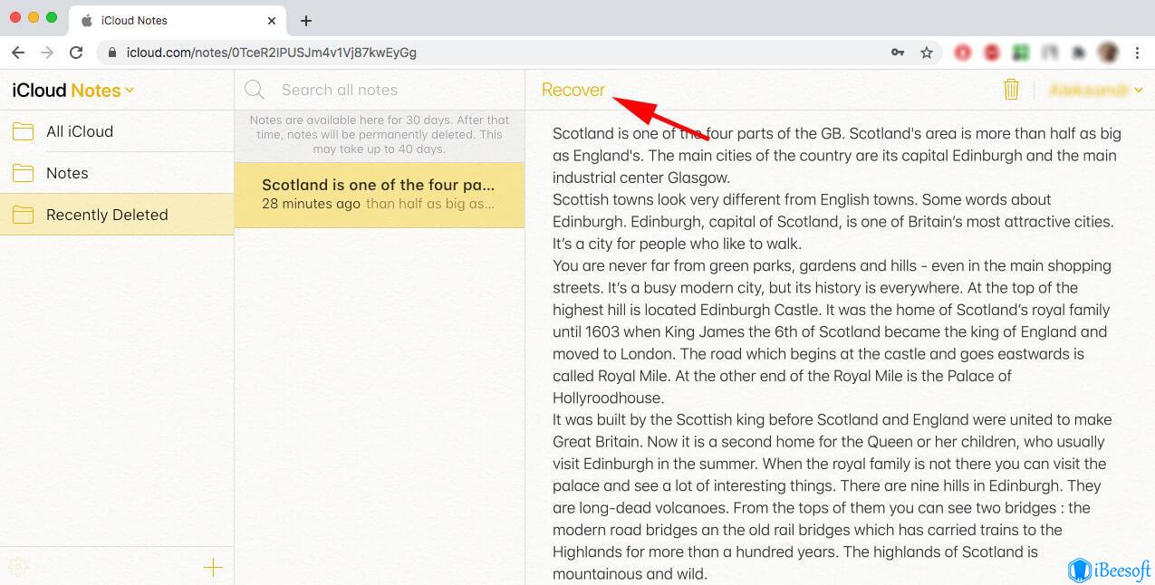 How Recover a Deleted Sticky Note on Mac - iBeesoft