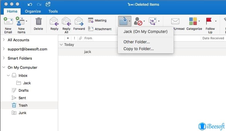 recover deleted files outlook 2016