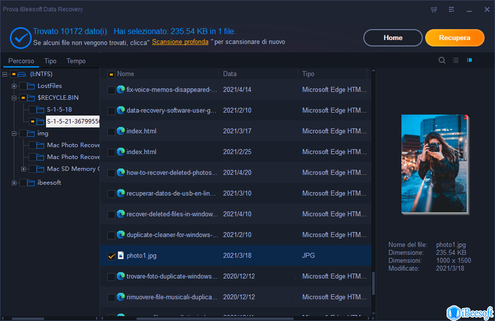 Download gratuito di un software efficace per il recupero dei dati