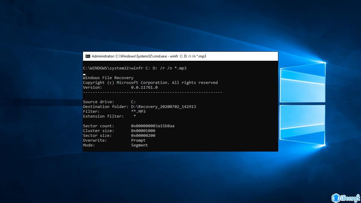 windows file recovery