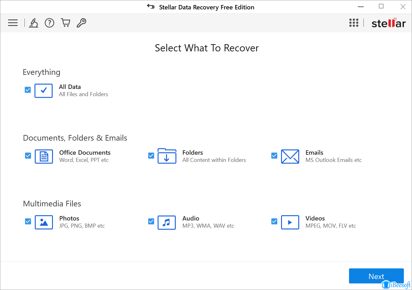 Stellar Data Recovery