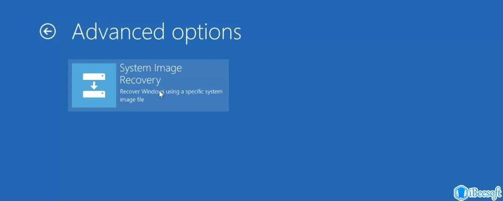 system image recovery