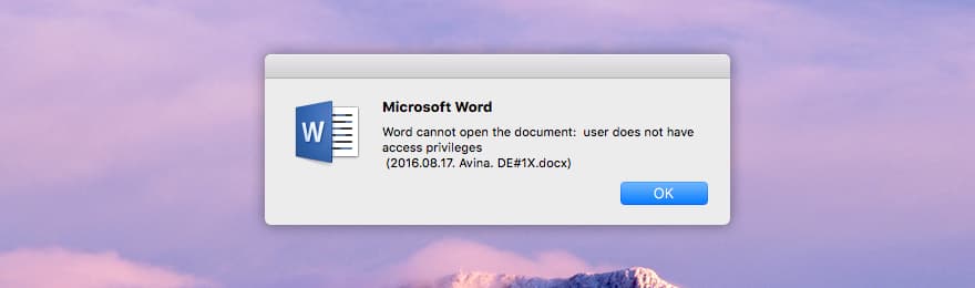 osx microsoft word document recovery