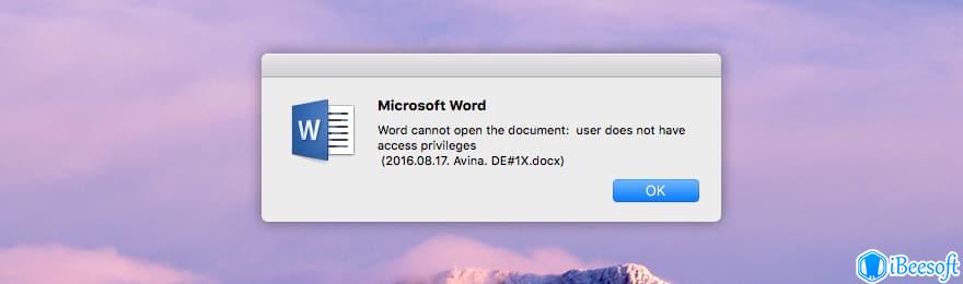 osx microsoft word document recovery