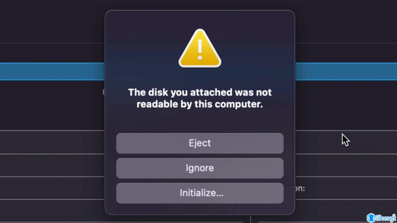 [Solved] The Disk You Attached Was Not Readable by This Computer