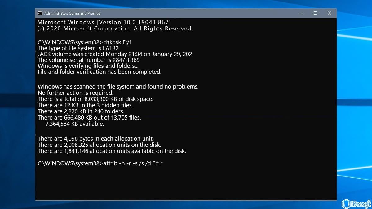 windows 10 recovery command prompt commands